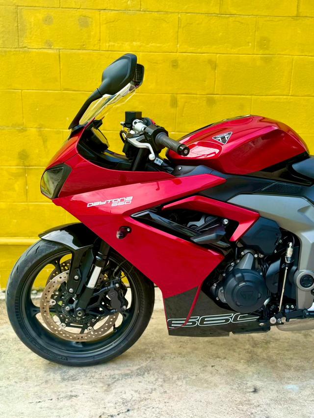 รถบิ๊กไบค์ Triumph Daytona 660 รูปที่ 5