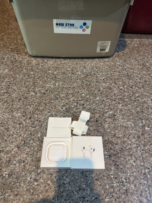 มาอีกแล้วที่ถามหากันขายAir Pod Gen4 ของแท้ ยกกล่องใช้งานดีทุกๆฟังชั่น ขายราคา 2990 บาท  เบอติดต่อ 0946911772 นัดรับ: หลังราม สนามกีฬาราชมังคลา