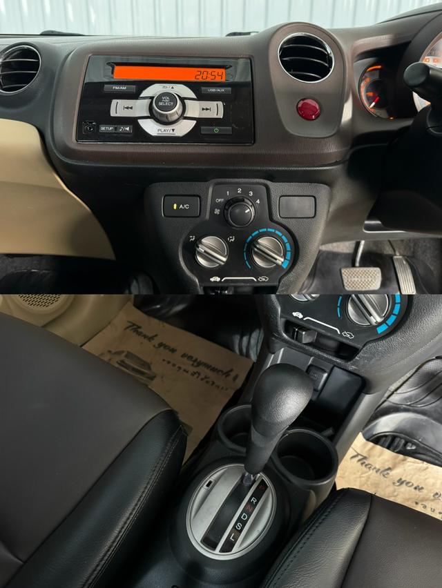 สีเขียวเหนี่ยวทรัพย์ Brio 1.2Vเกียร์ออโต้ 10