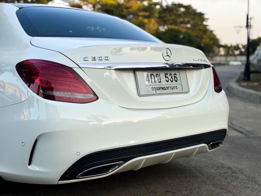 รหัสรถ AVA536 🌟 Benz C300 AMG Dynamic W205 ปี 2015 ดีเซล 9