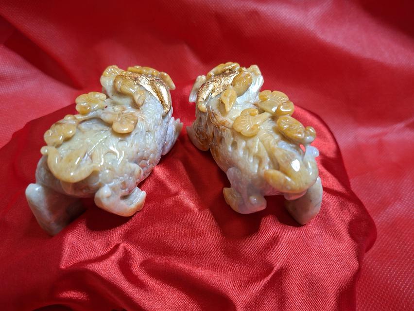 ปี่เซี้ยหยกเหลืองน้ำผึ้งพม่า รูปที่ 2