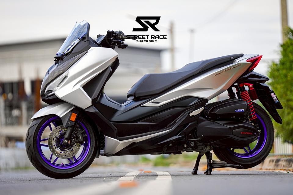 2023 Honda 🔥Forza 350 RS ปี 2023 สีเทาซิลเวอร์ | แต่งครบ หล่อจัด ใช้เงินน้อย! 🔥 12
