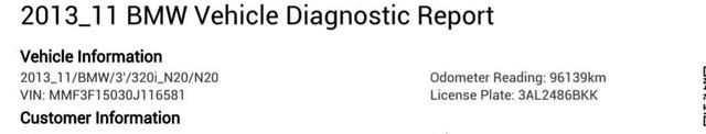ขาย BMW Vehicle Diagnostic Report ปี 2013 สีเทาไมล์ 96,139 กม. ราคา 460,000 บาท 14