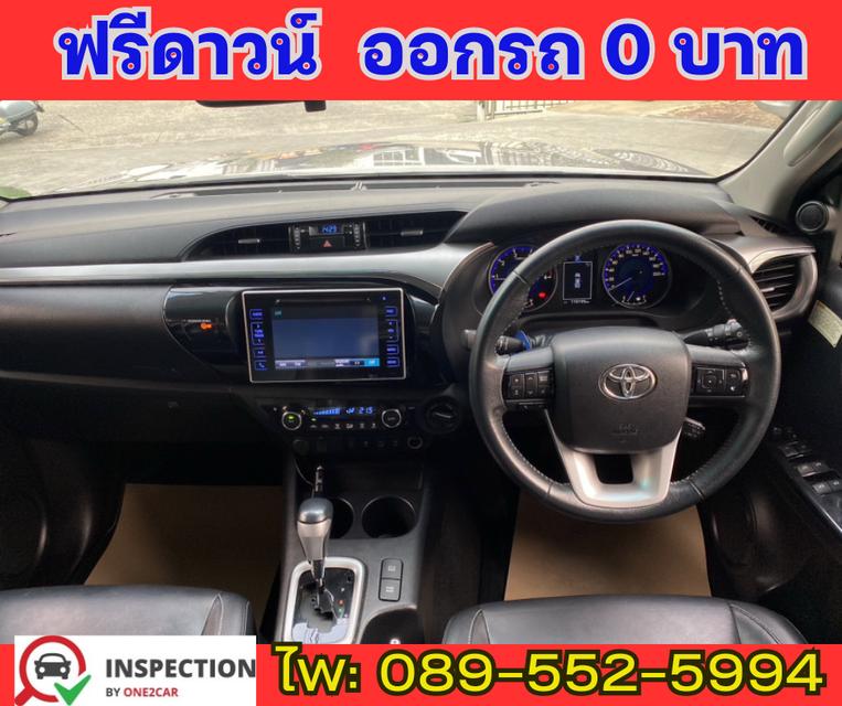 2018 4x4 เกียร์ออโต้ Toyota Hilux Revo 2.8 DOUBLE CAB G  6