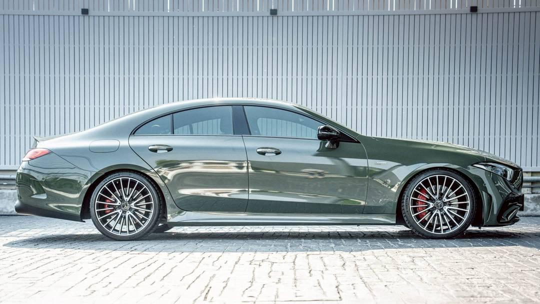 Mercedes-Benz CLS53 AMG 4MATIC+ 2023 สีเทา Wrap เขียว รถสวยมากๆ รูปที่ 5