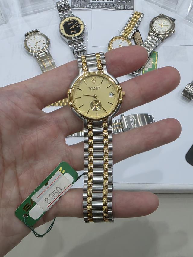 A.นาฬิกา SANDOZ ของใหม่เก่าเก็บ มือ1 สวยหายาก เดิมๆ ขายตามสภาพ พร้อมส่ง