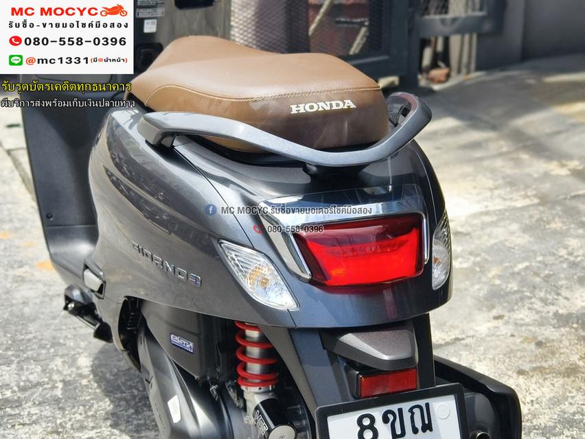Girono plus 2024 รุ่นTOP ABS วิ่ง10000โล โช้คแต่งYSS รถบ้านแท้มือเดียวกุญแจบุคเซอวิสครบ No1175    14