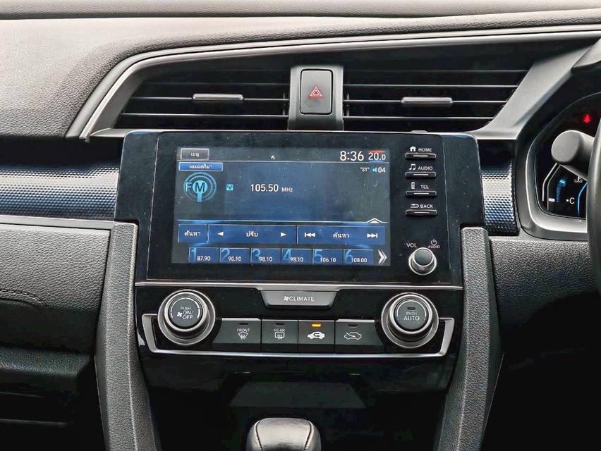 ขาย HONDA CIVIC 1.8 EL โฉม FC ปี 2019 เลขไมล์ 39000 กม. 17