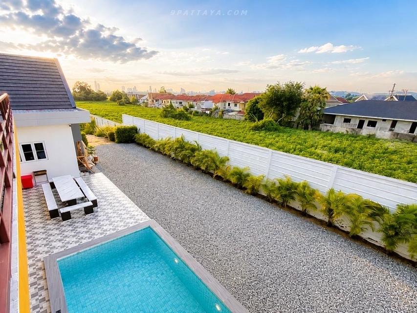 For Sale — Large Pool Villa Compound, Huai Yai PattayaSpacious pool villa compound for sale in Huai Yai, Pattaya, three houses on a land plot. 13