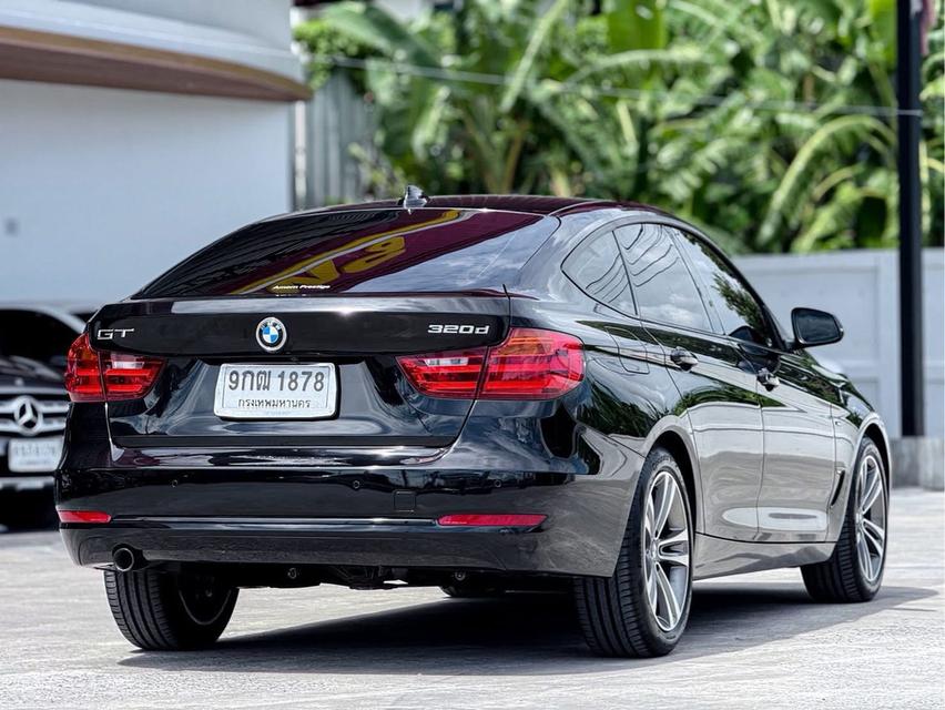 ปี 2015 BMW SERIES 3, 320d GT SPORT โฉม F34 ปี12-20 สีดำ เกียร์ออโต้ ดีเซล มือเดียวป้ายแดง 5