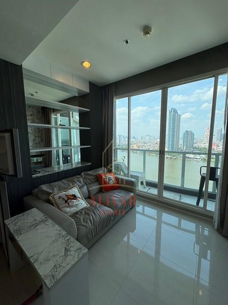 SC080025 Condo for sale, Maenam Residence, Chao Phraya River view Near BTS Saphan Taksin 2