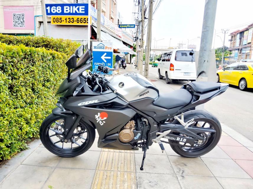 Honda CBR500R ABS ปี2022 สภาพเกรดA 8563 km เอกสารพร้อมโอน