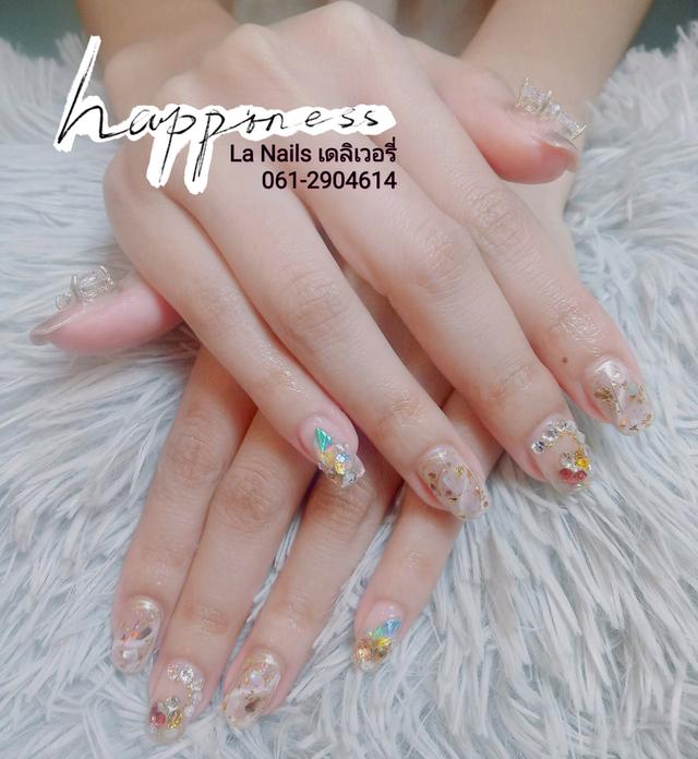 🎊 La Nails เดลิเวอรี่ #การบริการทำเล็บนอกสถานที่ 🥰🥰🥰  ให้บริการโดยช่างมืออาชีพ ให้บริการในเขตกรุงเทพ และ ปริมณฑล 📲 : 0612904614 ปลา 2