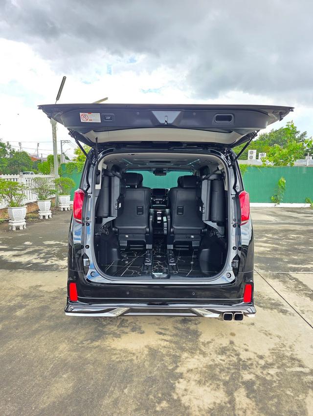 Toyota ALPHARD 2.5SC PACKAGE สีดำ ปี 2021 ไมล์ 70,000 กม. รูปที่ 8