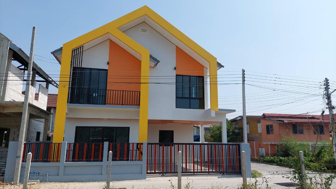 🏠บ้านเดี่ยว 2 ชั้น สร้างใหม่ อยู่ในชุมชน กลางเมืองชัยนาท (ซ.ไชยภรณ์) สภาพแวดล้อมดี ร่มรื่น เดินทางสะดวกมาก พร้อมเข้าอยู่ได้ทันที..!!💚 2