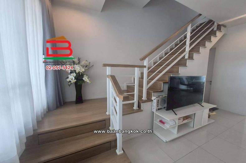 ทาวน์โฮม โครงการ โคราซอน ประชาชื่น เนื้อที่ 23.9 ตร.ว ประชาชื่น-ปากเกร็ด 5 (เลียบคลองประปา) ตำบลบางตลาด อำเภอปากเกร็ด นนทบุรี 6
