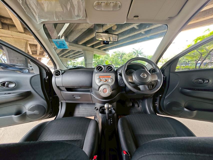 ขายรถ Nissan March 1.2V ปี 2012 สีดำ เกียร์ออโต้ 14