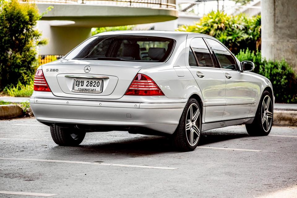 Benz S280 ปี 2001 สีเทา สวยสภาพดี
