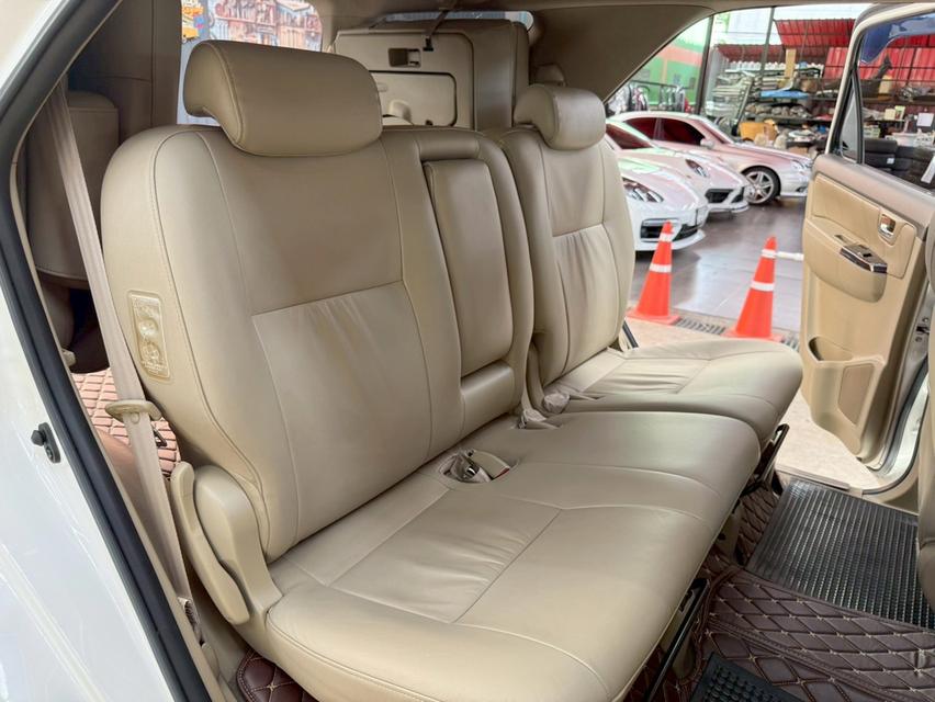 TOYOTA FORTUNER 3.0 V 4WD ปี2012 รถบ้านแท้ รถสายลุย  โคตรคุ้ม ไม่เคยชน  พร้อมใช้งาน 7