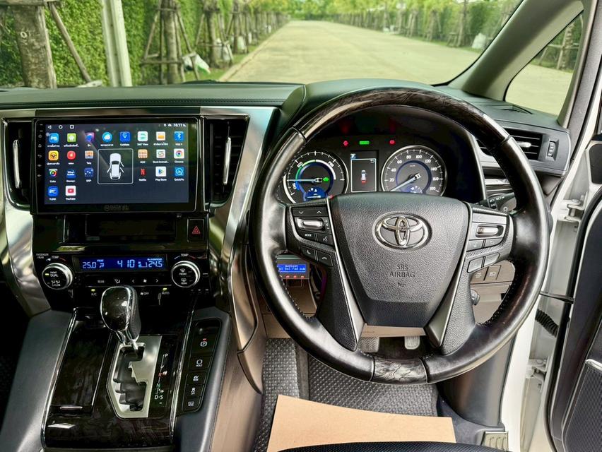 TOYOTA Alphard 2.5 Hybrid SRC Package AT สีขาว ปี 2020 เลขไมล์ 80,xxx เข้าศูนย์ตลอด 13
