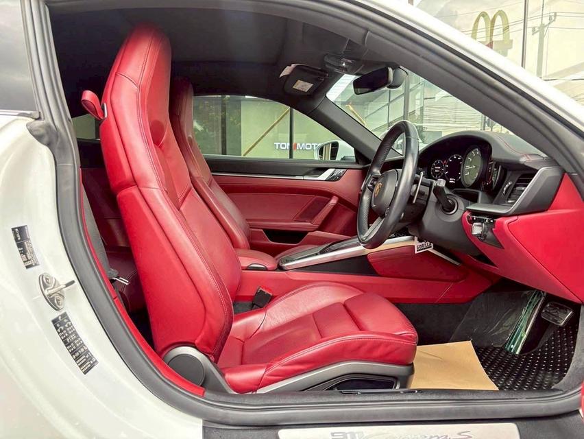 รหัสรถ KPV5214 2019 PORSCHE 992 S สีขาว  9