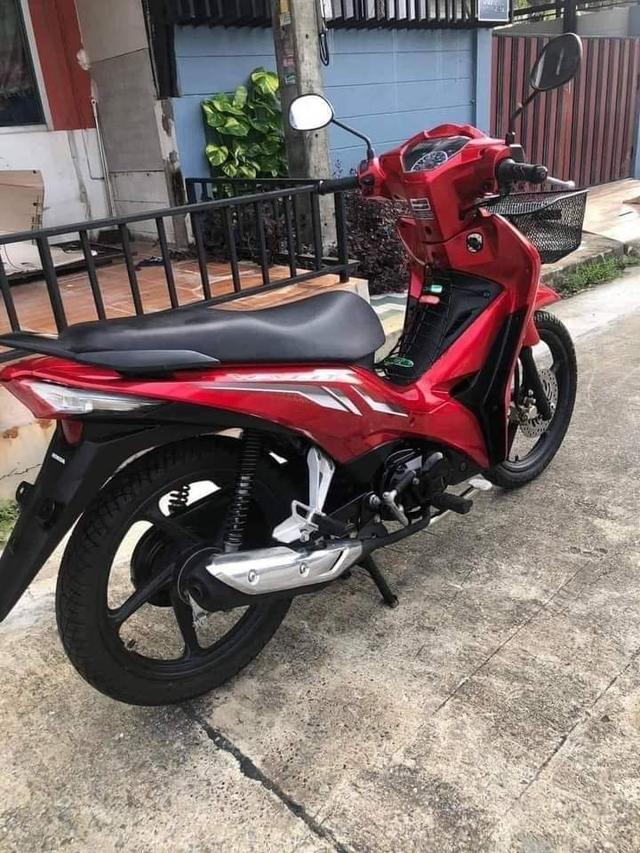 Honda wave110 สีแดงดำ 3