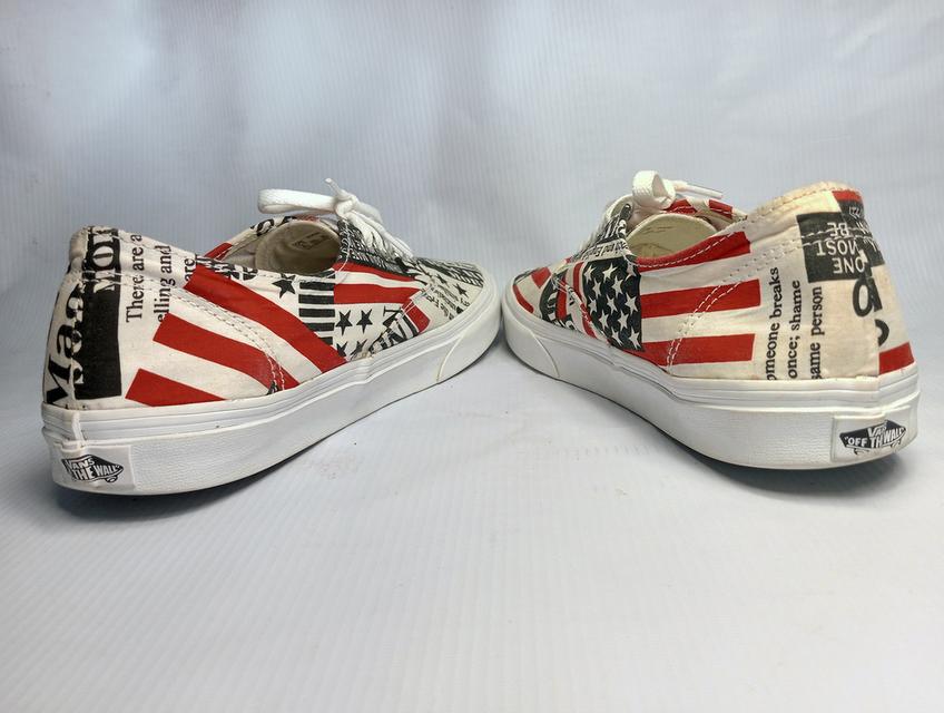 VANS รองเท้าผ้าใบ มือสอง สภาพเหมือนใหม่ จัดส่งฟรี! เก็บปลายทาง 6