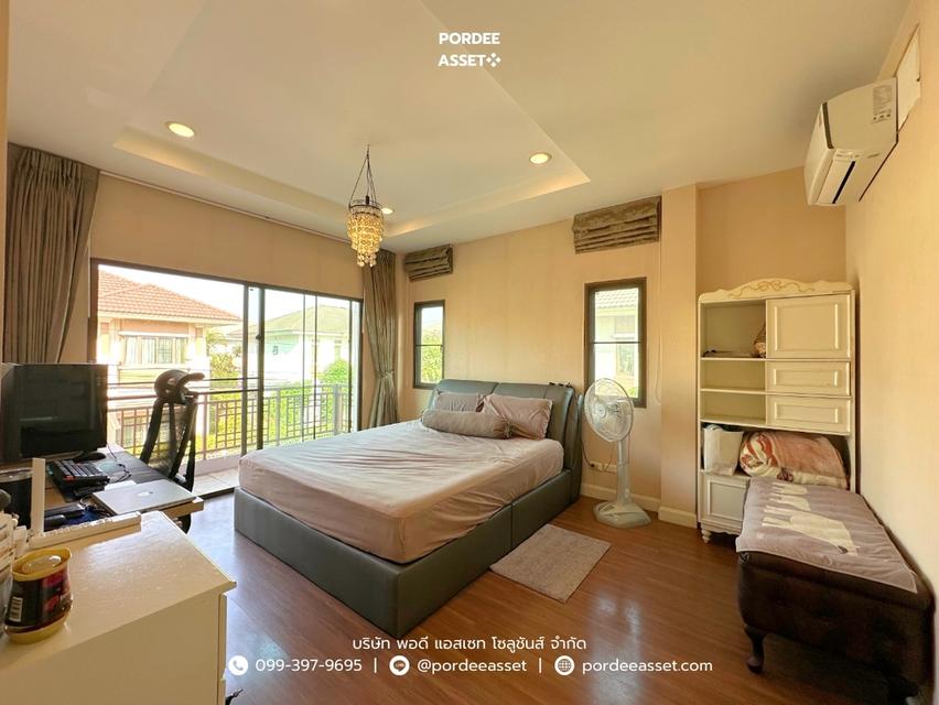 บ้านเดี่ยว บุราสิริ สนามบินน้ำ (ขนาด 56 ตร.ว.) เมืองนนทบุรี ใกล้รถไฟฟ้า MRT แยกนนทบุรี1 และ เซ็นทรัล นอร์ธวิลล์ รัตนาธิเบศร์ : Burasiri Sanambinnam 6