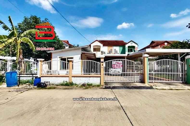 บ้านแฝด บ้านซื่อตรง ดอนเมือง เนื้อที่ 55 ตรว. (ใกล้เทศบาลเมืองคูคต) ถนนลำลูกกา ตำบลคูคต อำเภอลำลูกกา ปทุมธานี 1