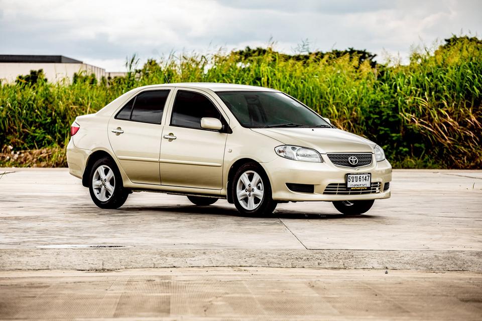 Toyota Vios 1.5S ปี 2005 เกียร์ออโต้ รุ่นท๊อปสุด สีน้ำตาล  4