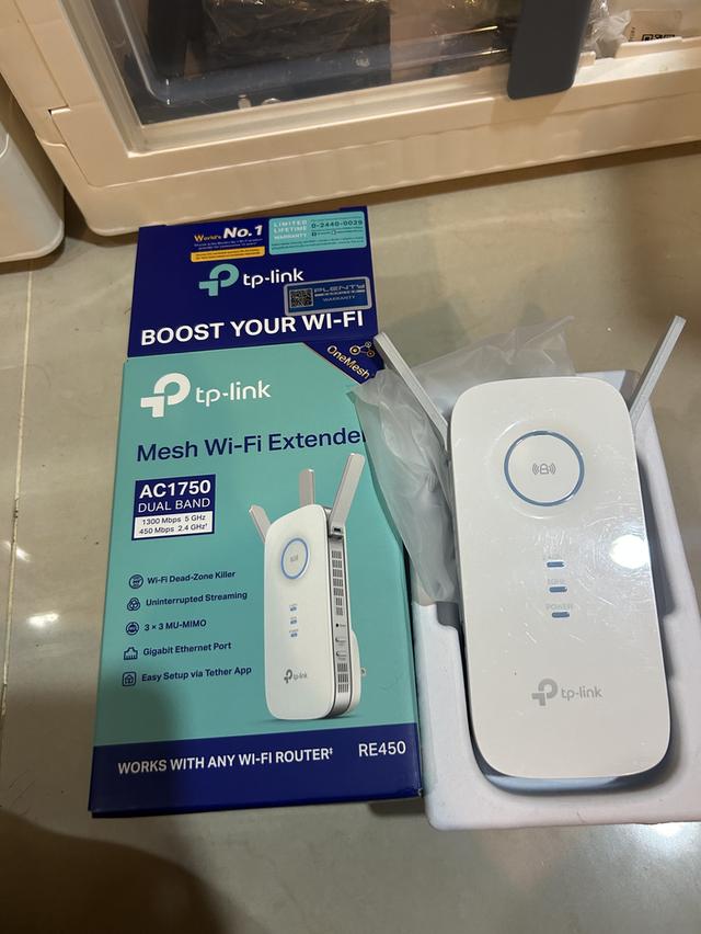 tp-link Mesh Wi-Fi Extender AC1750