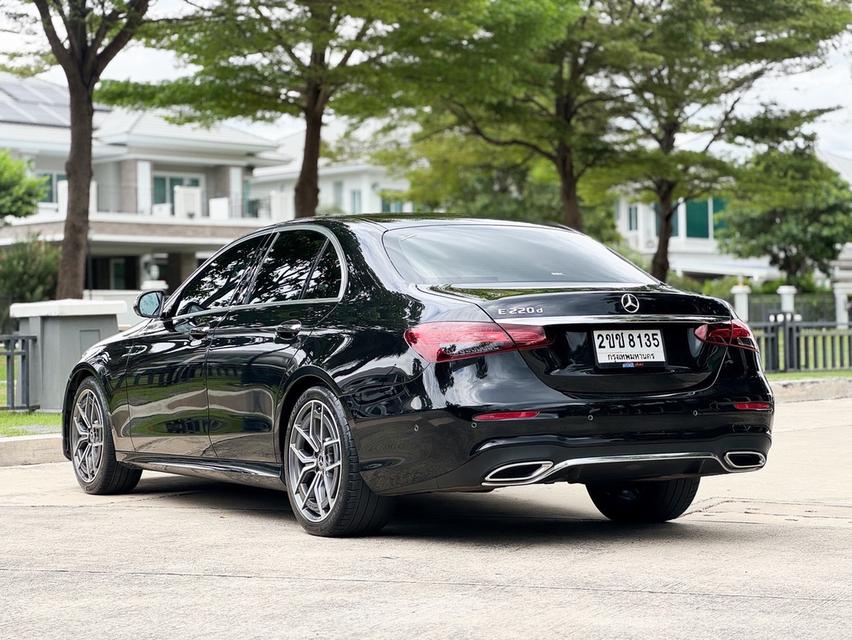 รหัสรถ AVA8135 🌈 Benz E220d AMG 2021 ดีเซลล้วน Facelift W213 6