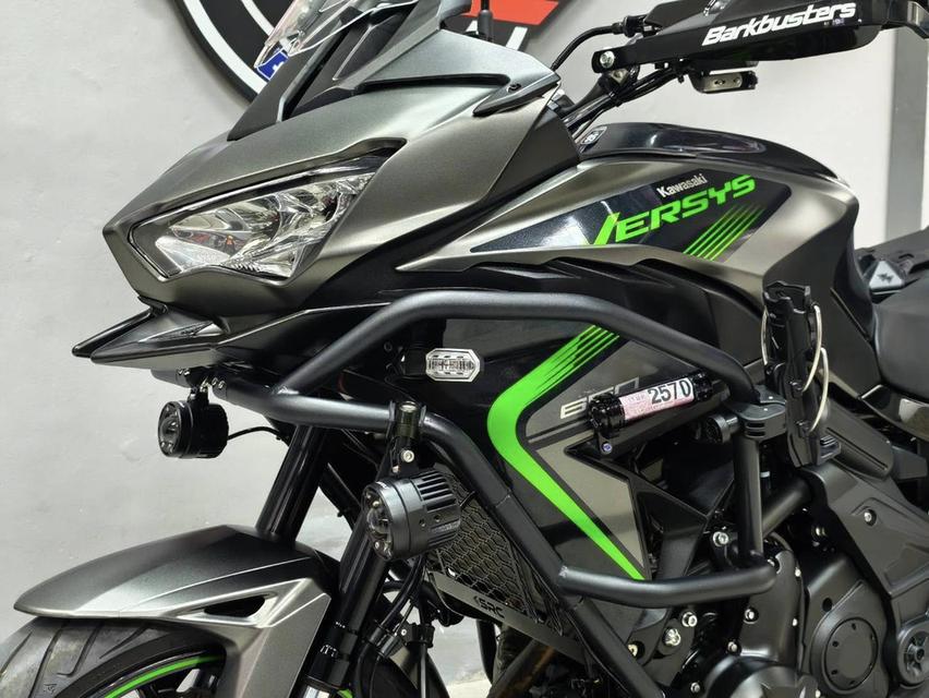 Kawasaki Versys650 ปี 2025 abs จอสีโฉมปัจจุบัน สภาพเหมือนออกศูนย์ แต่งเต็ม รูปที่ 17
