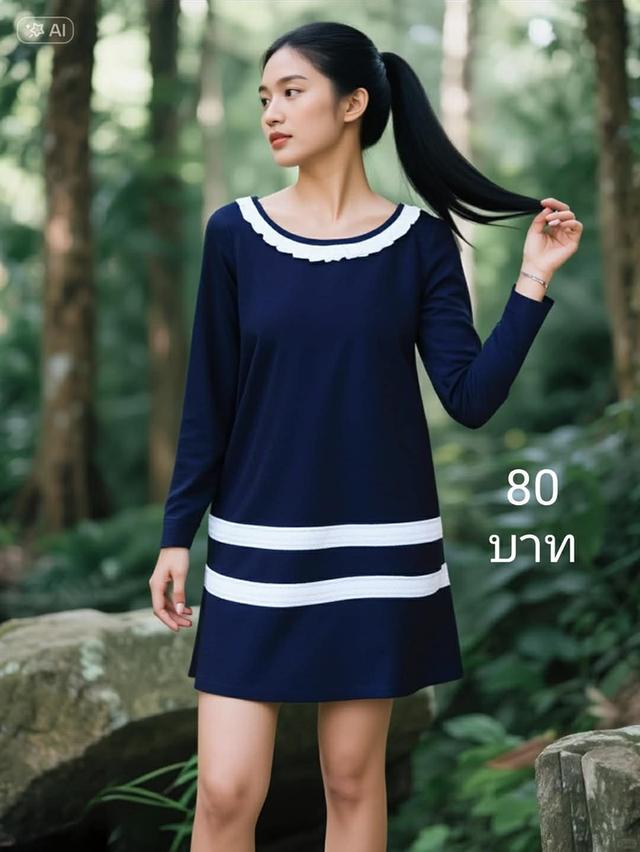 เสื้อผ้ามือสอง ชุดเดรส จั้ม