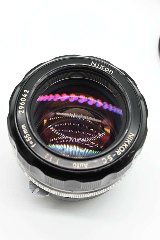เลนส์มือหมุน  Nikon Nikkor 55mm f/1.2 S.C Non-Ai 6