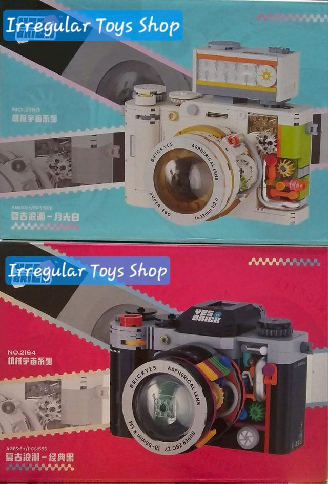 DIY ตัวต่อกล้องวินเทจ ประกอบง่าย ของเล่นมินิมอลตกแต่งบ้าน สวยคลาสสิกจาก IrregularToys
