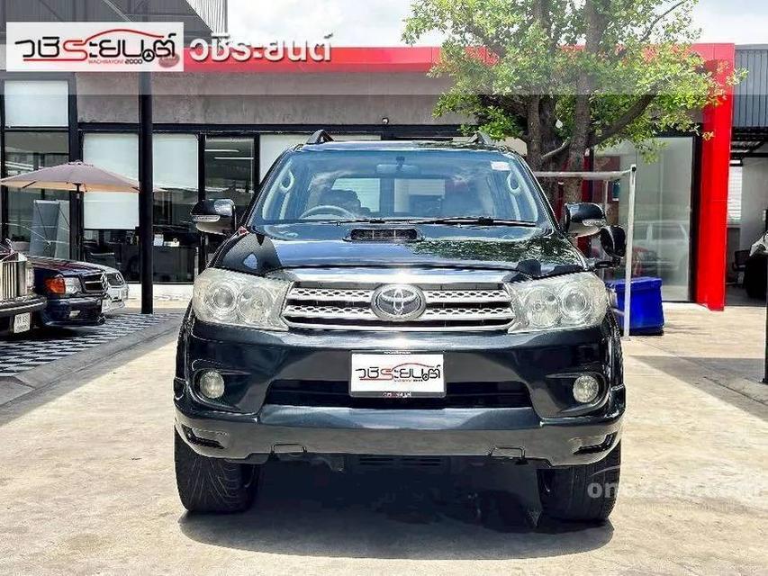 ขายรถ Toyota Fortuner 2.7V LPG ปี 2008 สีดำ เกียร์ออโต้ รูปที่ 2