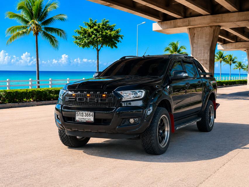 2016 Ford Ranger HiRider 2.2XLT AT ไมล์ 98,xxx km ดีเซล 2,200CC เกียร์ออโต้ -เจ้าของเดียว