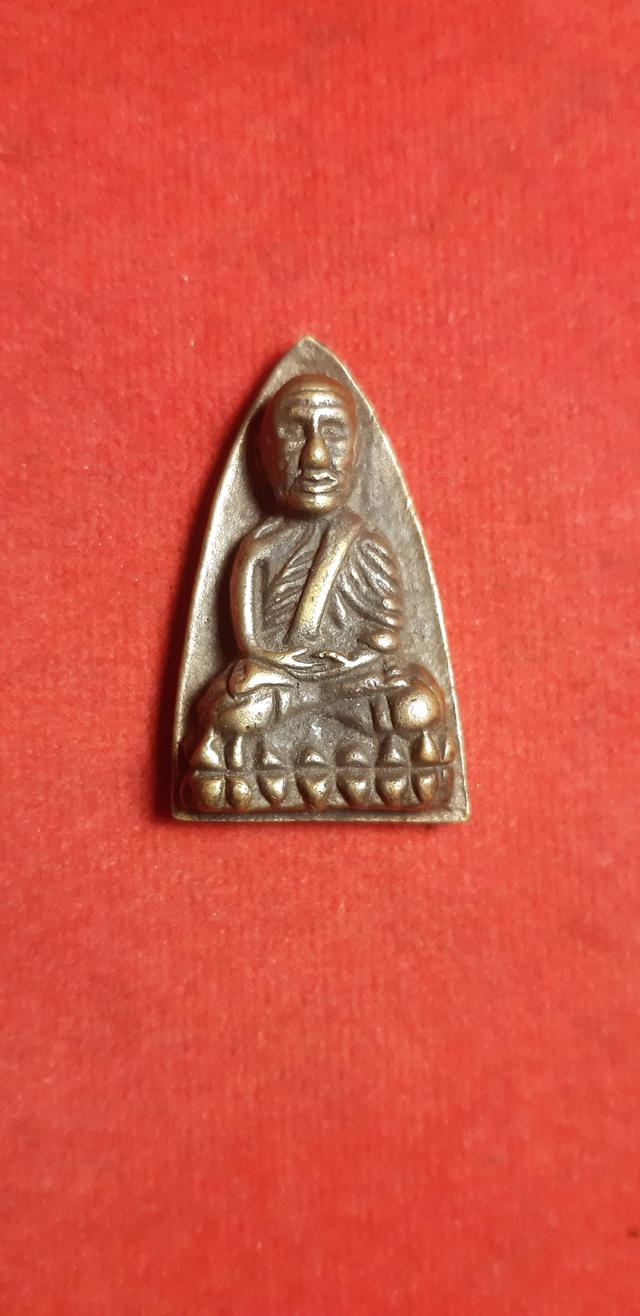 หลวงปู่ทวดหลังเตารีด พิมพ์ใหญ่A ปี2505 เนื้อโลหะผสม (ทองผสม) รูปที่ 17