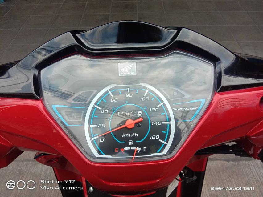 Honda Wave110i 2020 สีดำ-แดง ล้อแม็ก