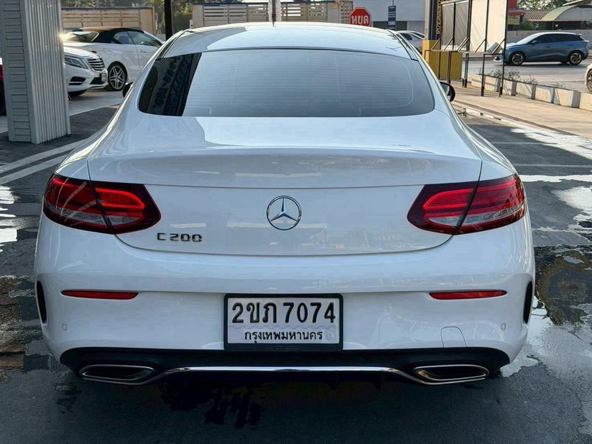 (แจ้งรหัสรถ KPV7074) 2019 BENZ C200 COUPE (facelift) AMG  Dynamic รูปที่ 13