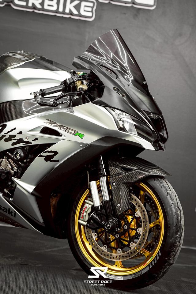 KAWASAKI ZX10R 2017 รถสภาพดี ของแต่ง 200,000+ รูปย่อยที่ 3