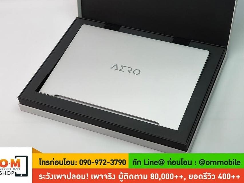 ขาย/แลก Gigabyte Aero 14 OLED BMF-72THBB4SH /i7-13700H /Ram16 /SSD 1TB /RTX 4050 ศูนย์ไทย ประกันศูนย์ 07/09/2025 สภาพสวย ครบกล่อง เพียง 26,990 บาท 7