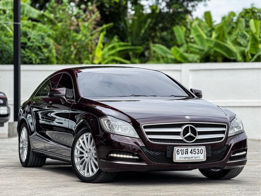 รหัสรถ WRT4530 2012 BENZ CLS-CLASS, 250 โฉม W218 ปี11-18 สีนำ้ตาล ดีเซล 2.1 L turbo