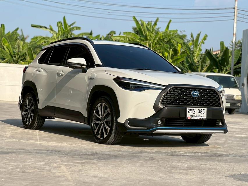 TOYOTA COROLLA CROSS 1.8 HYBRID PREMIUM SAFETY ปี 2021 โฉม ปี20-ปัจจุบัน รูปที่ 3