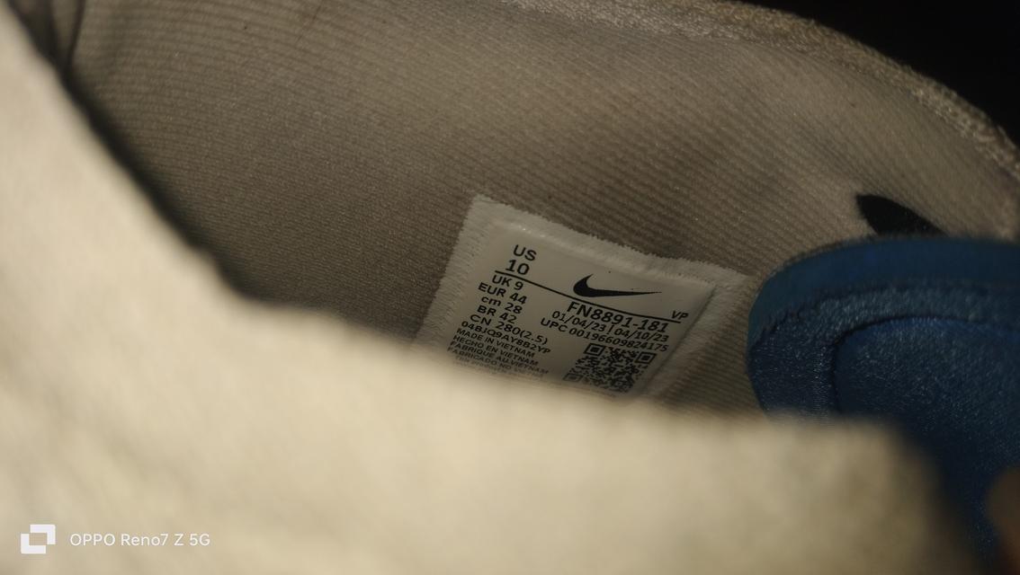 Nike Cosmic Unity 3  "Summit White Pacific Blue"  รหัสรุ่น FN8891-181  มือ2 รูปที่ 3