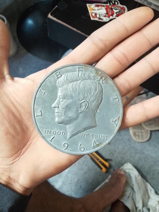 เหรียญ Half dollar 1964 รูปที่ 2