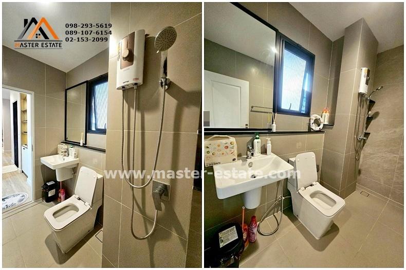 บางกอก บูเลอวาร์ด เวสต์เกต สวยมาก พร้อมอยู่ แต่งครบ 52.3 ตร.ว. ต่อเติมครบทุกฟังก์ชั่นการใช้งาน สวย สะอาด สภาพนางฟ้า บ้านใหม่กริ๊บ มีหลังเดียว 16