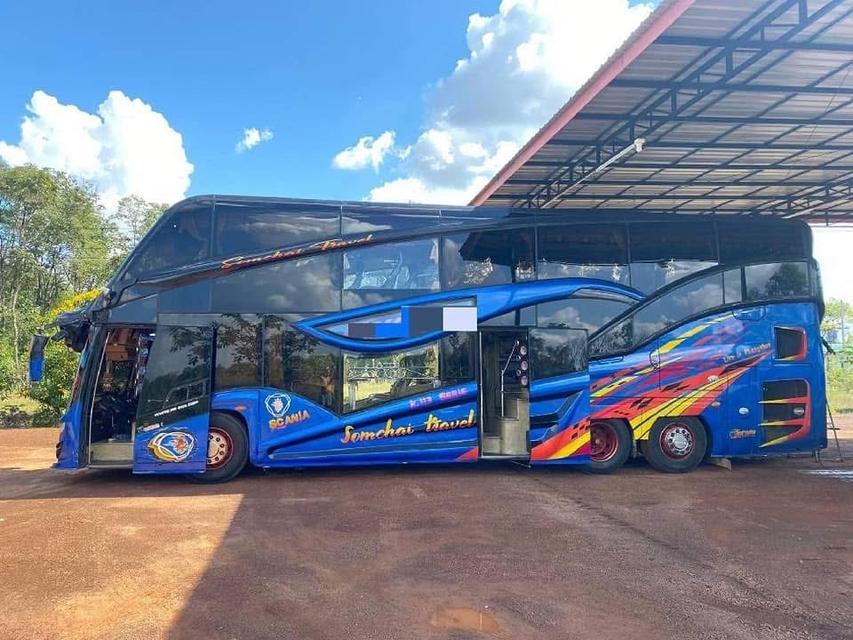 ปล่อยรถบัสสองชั้น Scania มือ 2 4