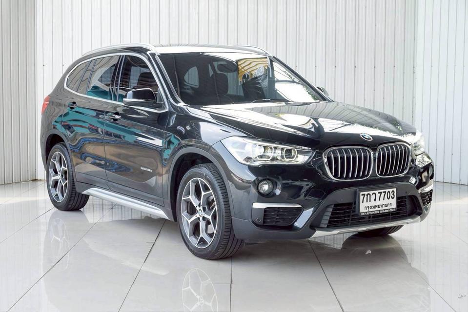 BMW X1 2.0 sDrive18d xLine ปี 2017 สีดำ โฉม F48 ปี16-23 รูปที่ 3
